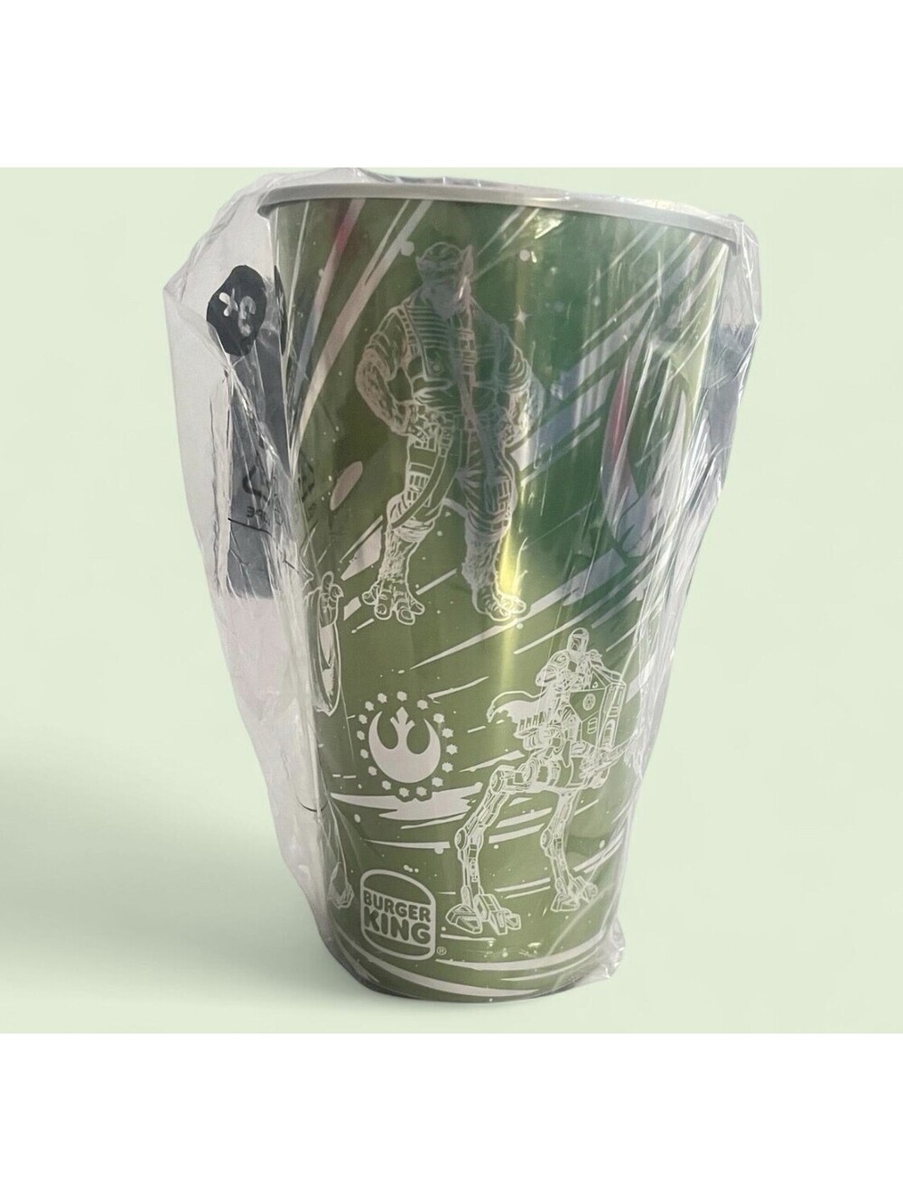 2026 Burger King Star Wars Mandalorian & Grogu Collector Cup Green - NEW/SEALED